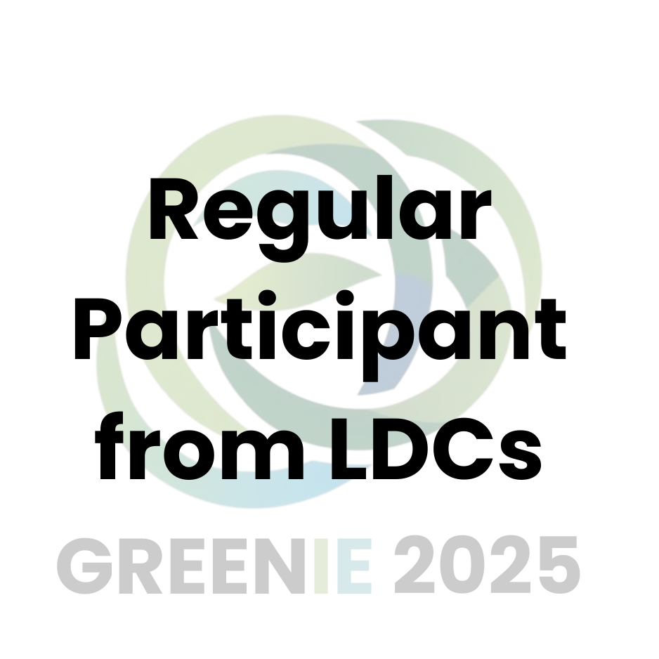 Regular Participant from LDCs Registration